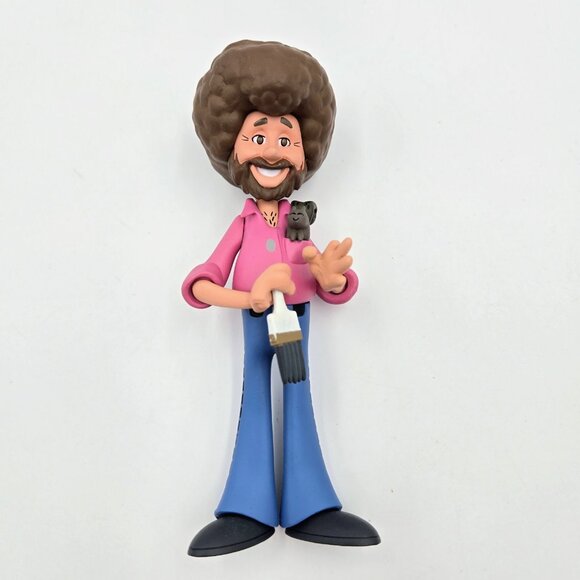 Bob Ross Funko Pop Vinyl And NECA Action Figure Lot Paintbrush 559 560 Target - Picture 9 of 16